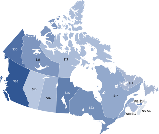 3 Maps That Show Why Carbon Pricing in Canada Needs a Tune-Up ...