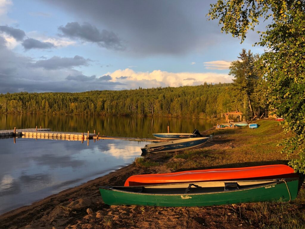 Moose Lake, Fort McKay First Nation reserve land.