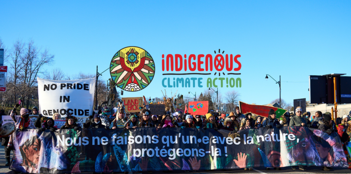 Indigenous Climate Action banner