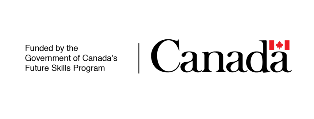 Funded by the Government of Canada's Future Skills Program logo